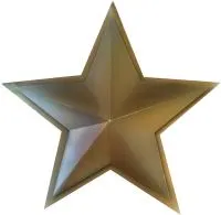 Звезда на памятник состаренная бронза в Радужном ХМАО ЮГРА (518501)