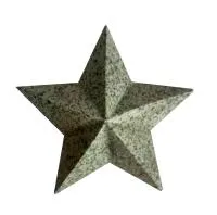 Звёздочка из белого гранита на памятник в Радужном ХМАО ЮГРА (518440)