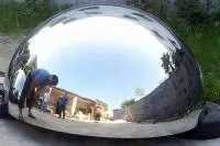 Полусфера ø 1500 нержавеющая сталь (207298) сертификат промоборудование мм.  в Радужном ХМАО ЮГРА