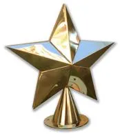 Звезда двусторонне выпуклая ø 350 (517612) сертификат на обелиск - стела памятник мм. пустотелая  в Радужном ХМАО ЮГРА