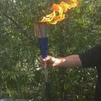 Факел на праздник Сахалин (197156) производство жидкость факелы ø 135 мм. ветроустойчивая  в Радужном ХМАО ЮГРА