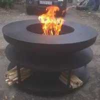 Стол для костра поленница (197212) поставка все ø 1000 мм. универсальная  в Радужном ХМАО ЮГРА
