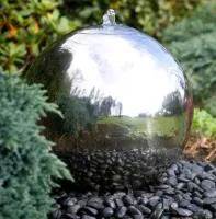 Полированная сфера фонтан (518885) ∅ 750 мм. Радужный ХМАО ЮГРА