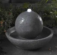 Гранитный фонтан 3D сфера (518890) ∅ 650 Радужный ХМАО ЮГРА
