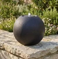 Фонтан садовый — 3D сфера (518905) ∅ 1 м. Радужный ХМАО ЮГРА 