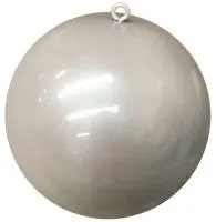 Новогодний шар белый (518857) ∅ 250 мм. Радужный ХМАО ЮГРА