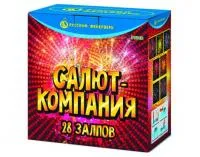 Фейерверк Салют-компания Р7318 купить от производителя Русский Фейерверк — Радужный ХМАО ЮГРА